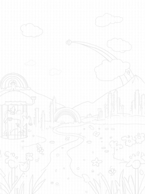 Kaleidoscopic Flowers and Candy Cane Carousel