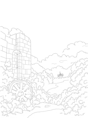 Colossal Stone Wall and Overgrown Forest