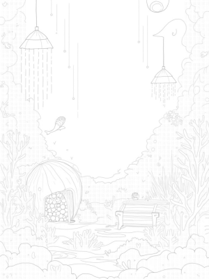 Underwater City of Coral and Sea Glass