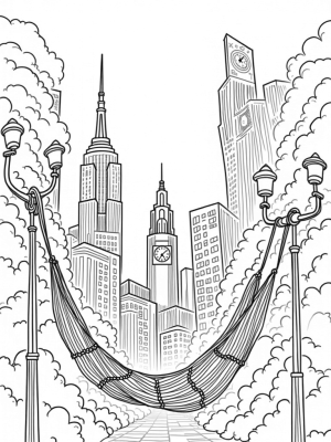 Twisted Skyscrapers and Spider Symbols