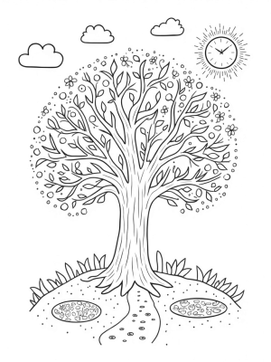 The Four Seasons Tree with Gardens