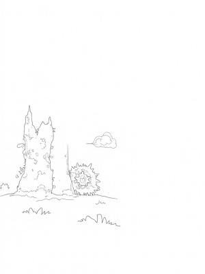 The Forgotten Wall with Giant Gears and Mystical Wings