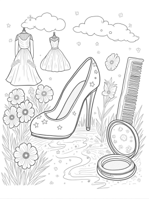 Dreamy Fashion Wonderland with Giant Accessories