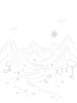 Pencil Peaks and Paintbrush Trees