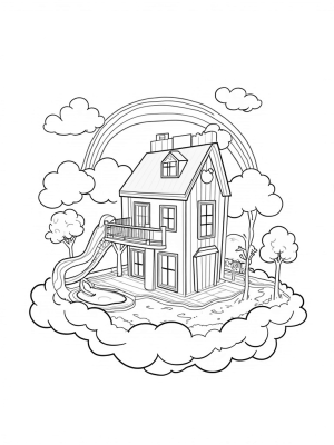 Dreamhouse in the Clouds with Fashion Fun
