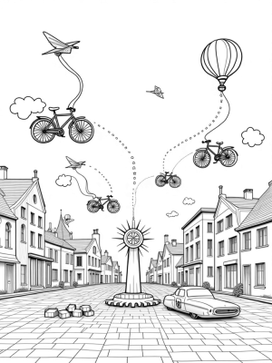 Floating Bicycles and Mechanical Gardens