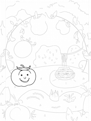 Giant Tomato Garden with Cheesy Sun