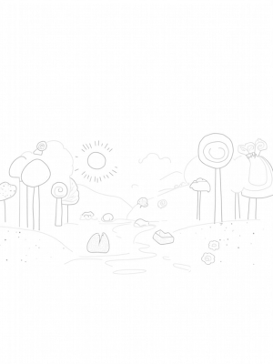 Lollipop Trees and Chocolate Rivers in a Fruit Orchard