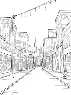 Urban Spider Web Wonderland