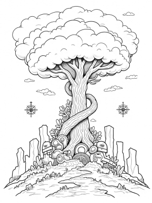 The Colossal Tree and Ancient Village