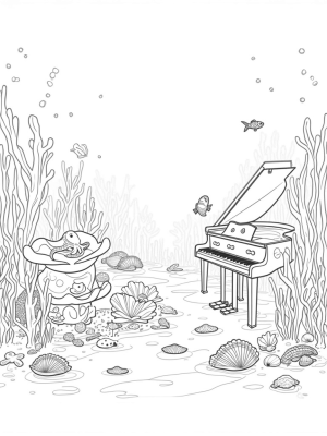 Underwater Garden of Musical Coral