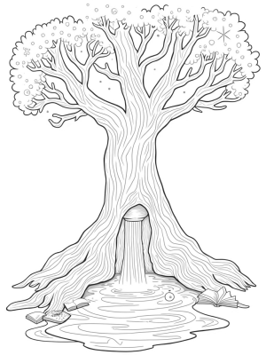 The Enchanted Colossal Tree