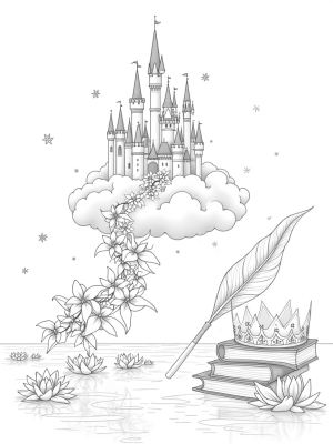 Enchanted Castle on a Cloud