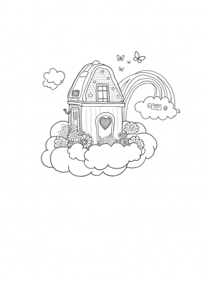 Dreamhouse on a Cotton Candy Cloud