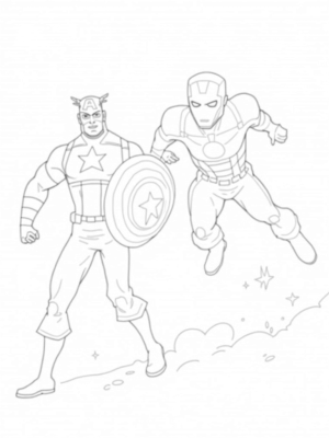 Captain America and Iron Man Team-Up