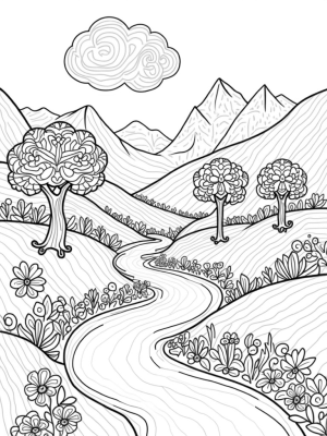 Patchwork Hills and Crystal Mountains