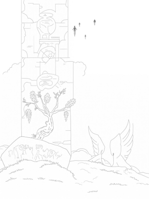 Gears and Titans Against the Sky