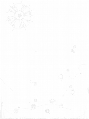 Celestial Garden of Colorful Circles