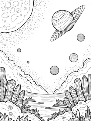 Cosmic Garden of Blooming Planets