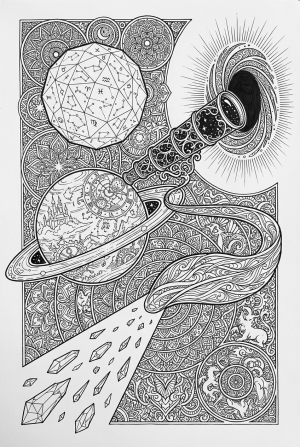 Moon Telescope Bridge