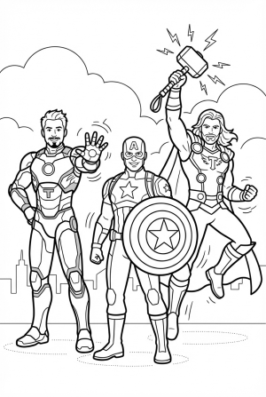 Avengers Trio