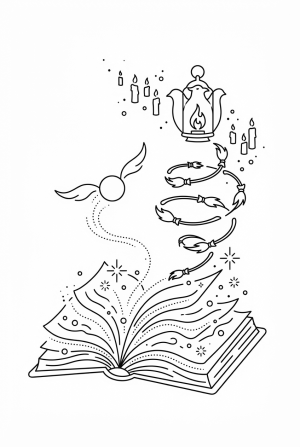 Spellbook Waterfall