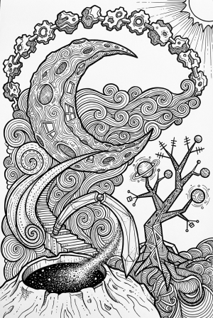 Moon Staircase Telescope