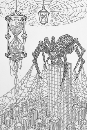 Spider Hourglass