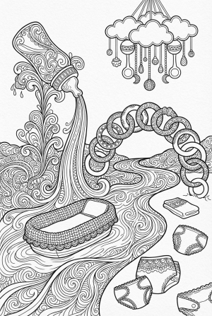 Baby Bottle Fountain