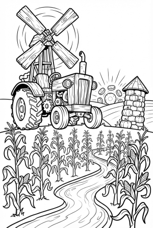 Tractor Windmill