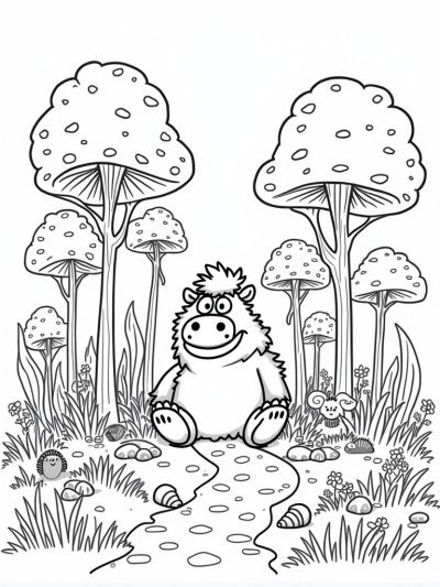 Gruffalo in a Mushroom Wonderland