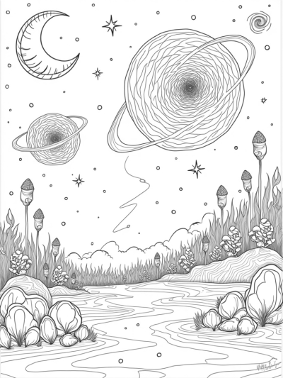 Cosmic Garden of Galaxies and Crystals