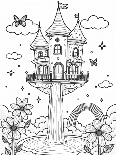 Barbie Dreamhouse in the Clouds