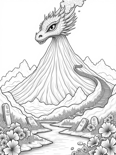Dragon's Eye Over Lush Valley
