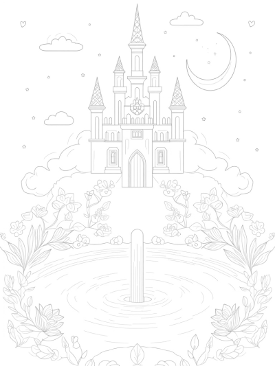 Enchanted Castle in the Clouds