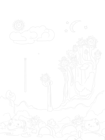 Floating Islands with Waterfall and Whimsical Rocks
