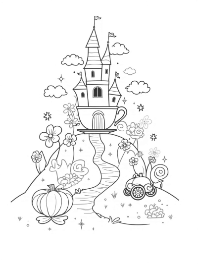 Teacup Castle on Candy Hills