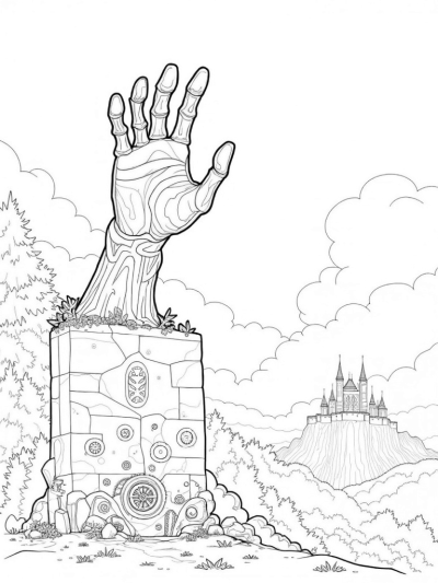 Titan's Hand in a Forest of Gears