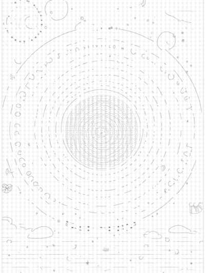Mesmerizing Mandala with Cascading Circles