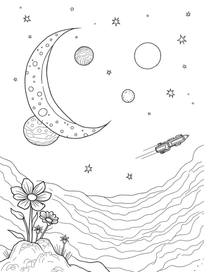 Galactic Whimsy with Planets and Comets