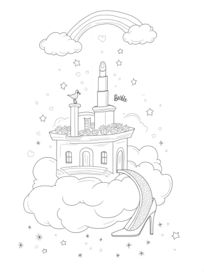 Dreamy Barbie Dreamhouse in the Clouds