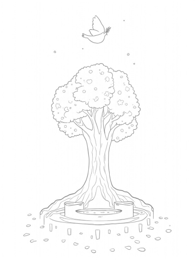 The Ancient Tree of Wisdom and Peace