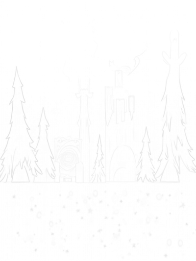 Frosty Cathedral Landscape with Ice Throne