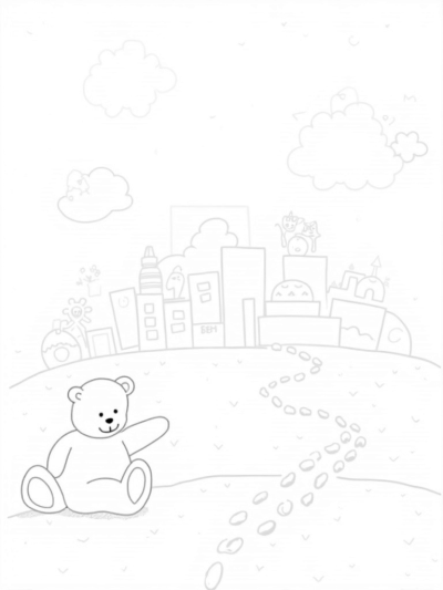 Giant Building Blocks and a Cozy Teddy Bear