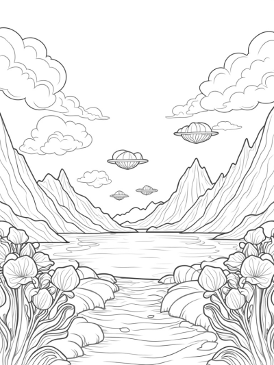 Floating Islands and Spiral Mountains