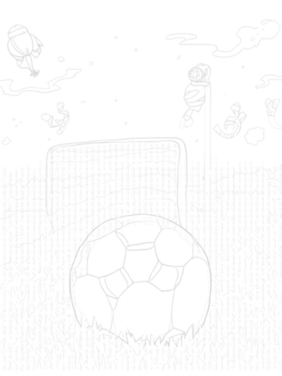 Giant Soccer Ball in a Playful Sports Arena