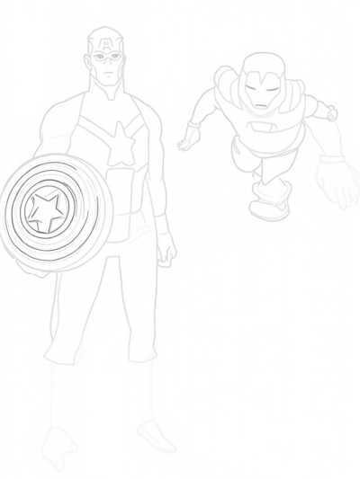 Captain America and Iron Man Unite