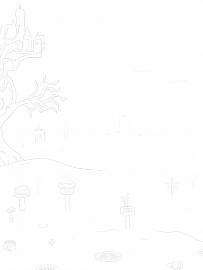 Floating Castle in the Twilight Sky