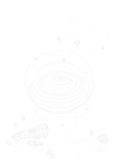 Galaxy in a Crystal Orb Above a Moonlit Landscape