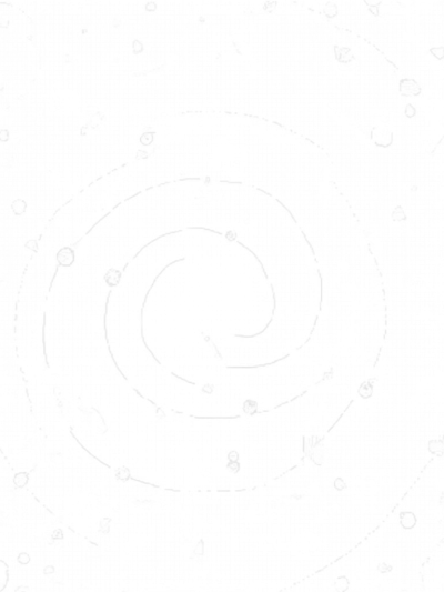 Swirling Vortex of Colorful Circles